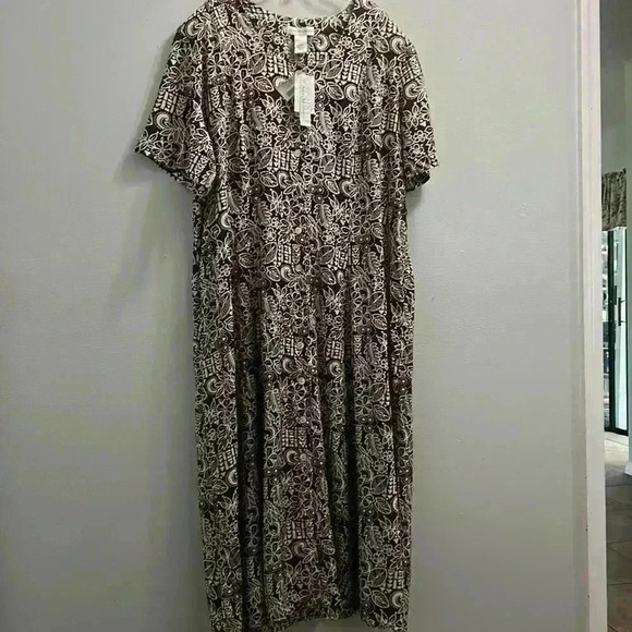 NWT ANNA MAXWELL MAXI DRESS IN SIZE 24W - Picture 6 of 8